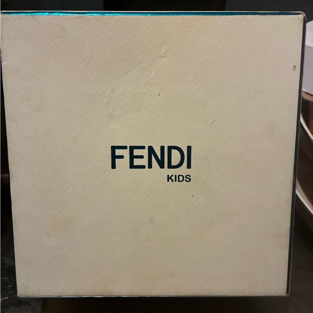 Fendi Kids Slip On Loafers